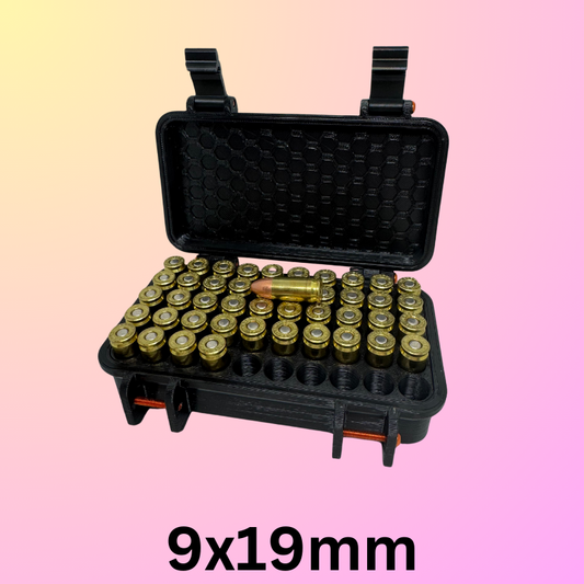 Tactical 9MM Water-Resistant Ammo Box