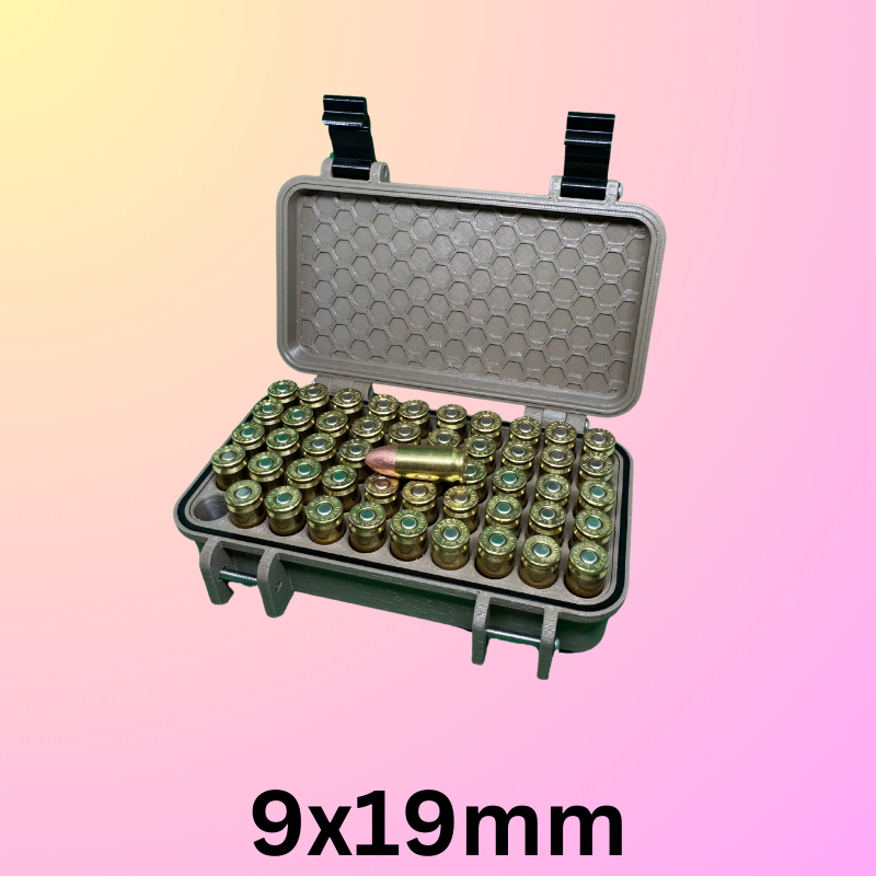 Tactical 9MM Water-Resistant Ammo Box