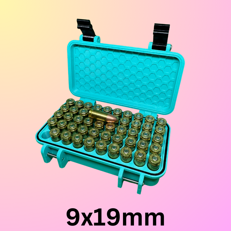 Tactical 9MM Water-Resistant Ammo Box