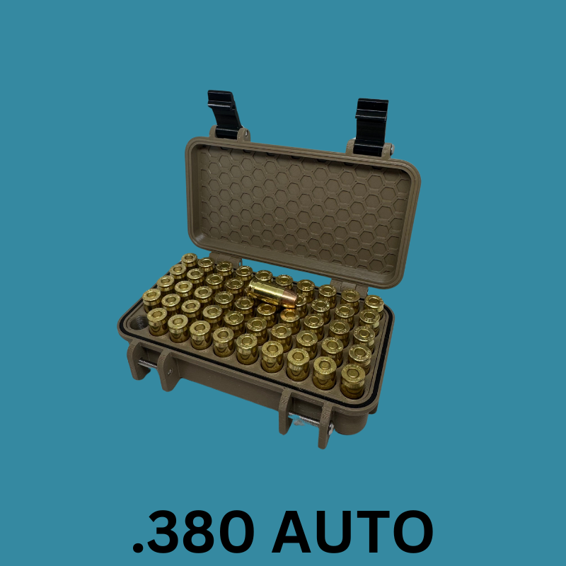 Tactical .380 ACP Water-Resistant Ammo Box