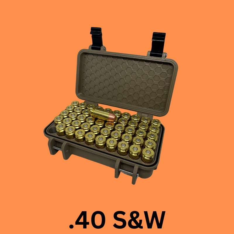 Tactical .40 S&W Water-Resistant Ammo Box